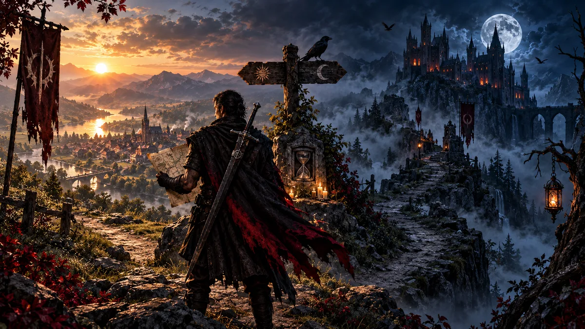 blood-of-dawnwalker-day-night-exploration.webp The Blood of Dawnwalker Beginner's Guide & Combat Tips